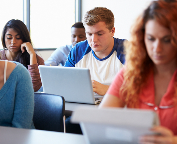 students in classroom