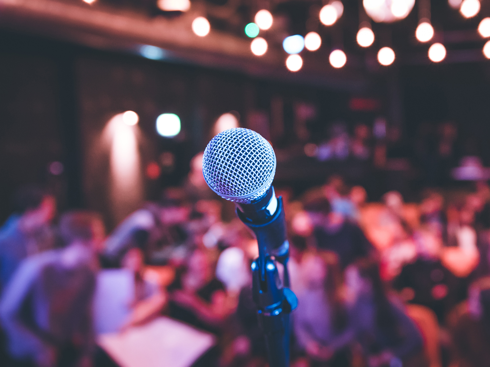 a microphone